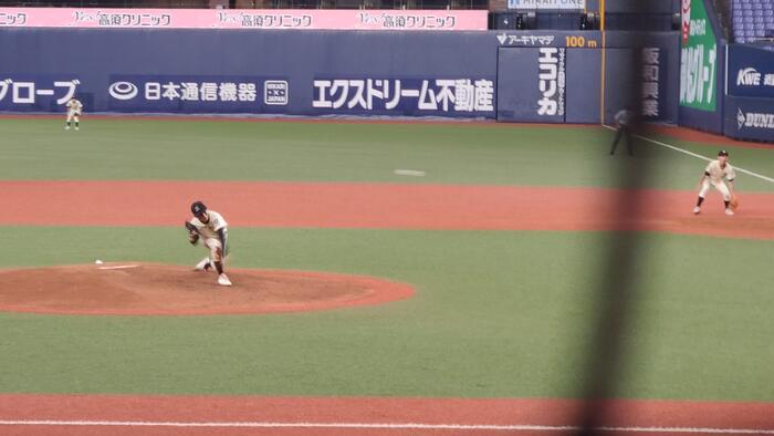 7月8日（土）第105回全国高等学校野球選手権記念大阪大会の開幕戦、清水谷高校野球部は残念ながら敗退しました。