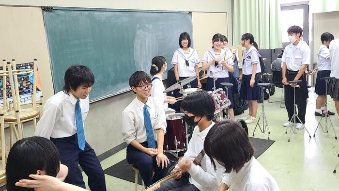 8月21日（水）中学生のクラブ体験デイです。③