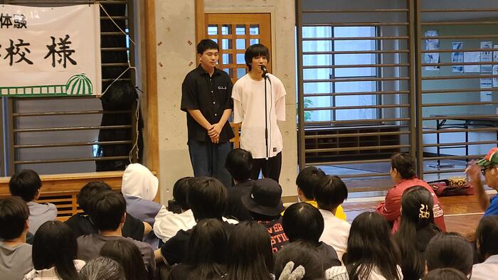 10月29日(火)78期生HR合宿は、全員が今帰仁村でファームステイの入村式をしました。