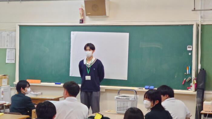 11月10日 2学期中学校訪問
