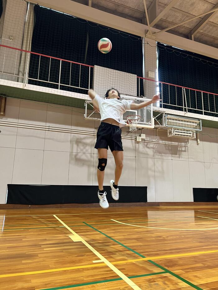 男子バレー部 明日に向けて