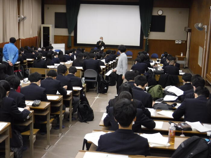 共通テスト自己採点会をおこないました