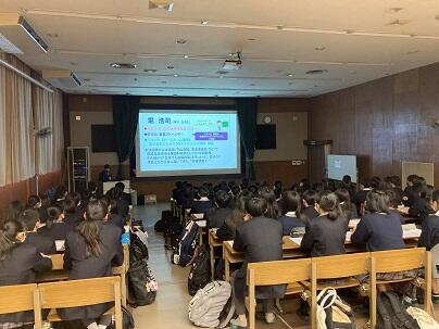 3年自己ＰＲ講演会