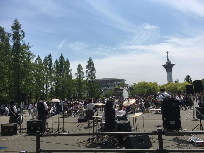 ♪ 軽音楽部 : 5月12日（日）鶴見緑地ライブクリーンプロジェクト ♪