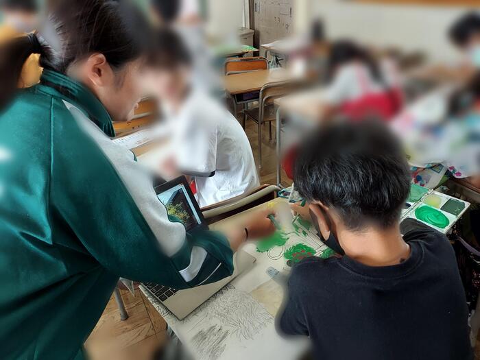 2学期の実習風景①