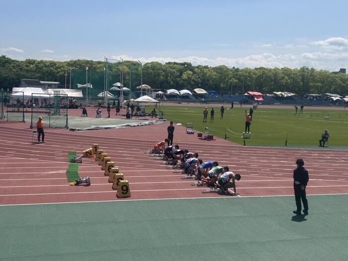 陸上競技部 インターハイ地区予選