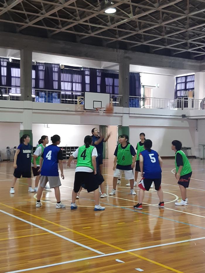 女子バスケットボール部練習試合