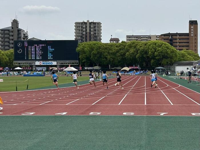 陸上競技部 春季大会2日目
