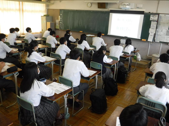 入試対策講座を実施しました
