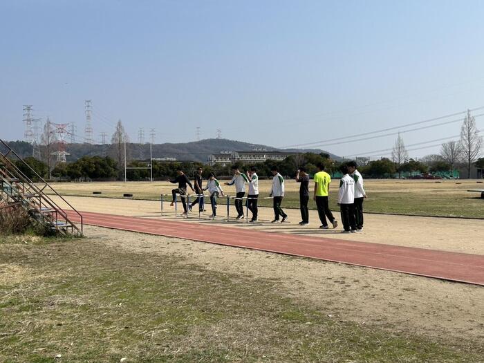 陸上競技部 大阪教育大練習