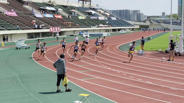 陸上競技部 総体本戦in万博