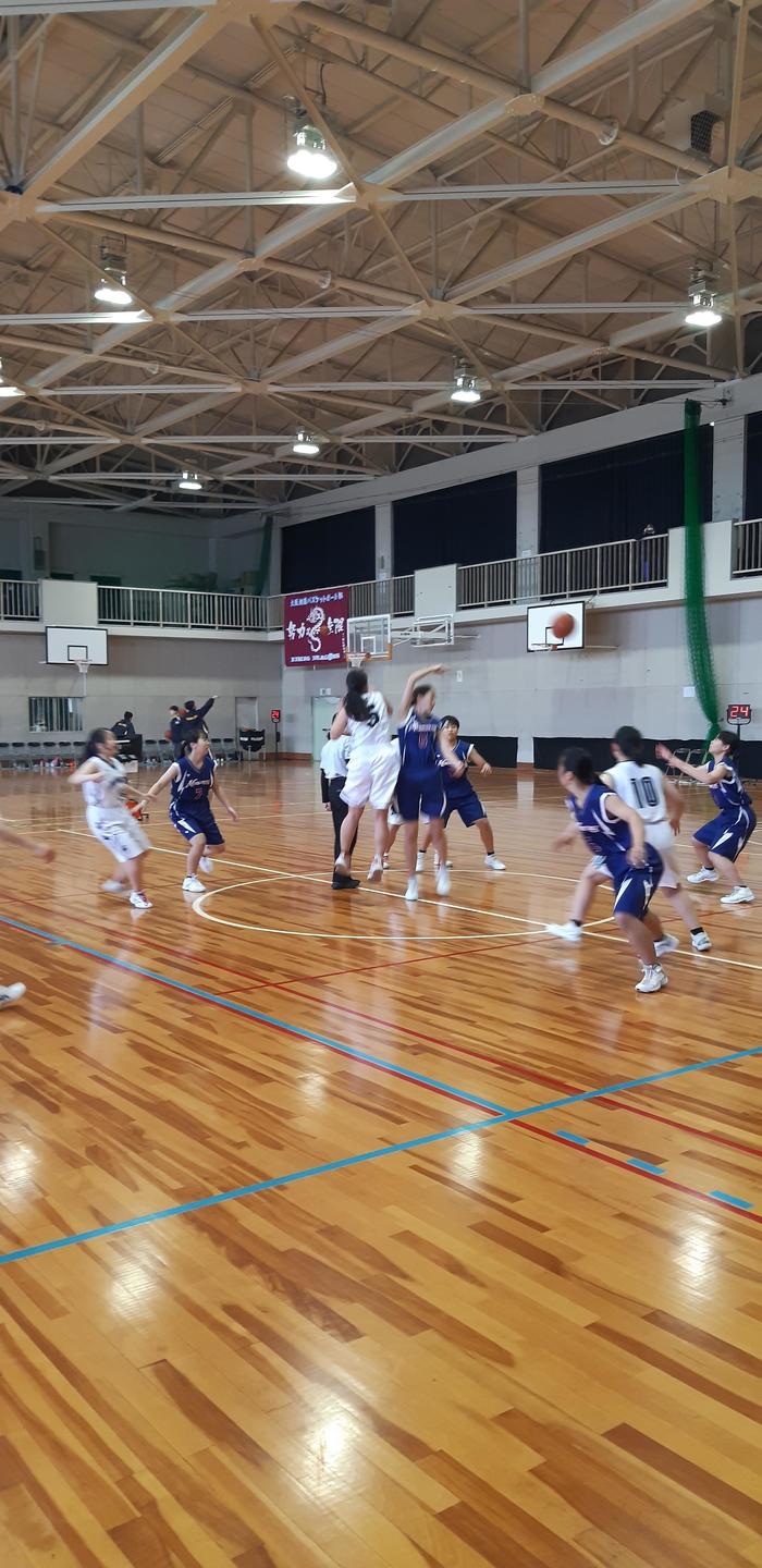 女子バスケットボール部新人大会