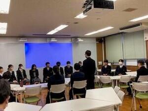 ♪ 堅下北中学校 生徒会執行部のみなさんが来校!! ♪