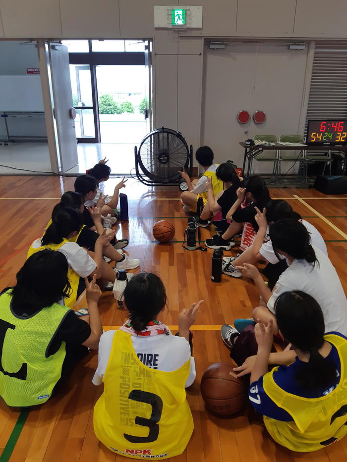 女子バスケットボール新チーム
