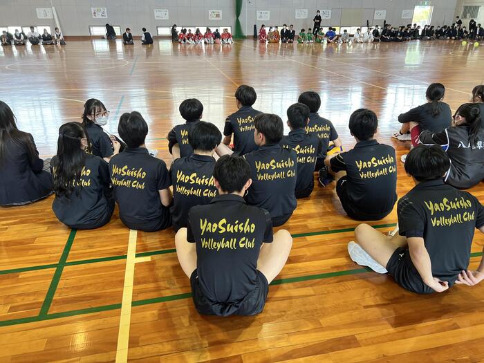 男子バレー部 新入生歓迎会🏐