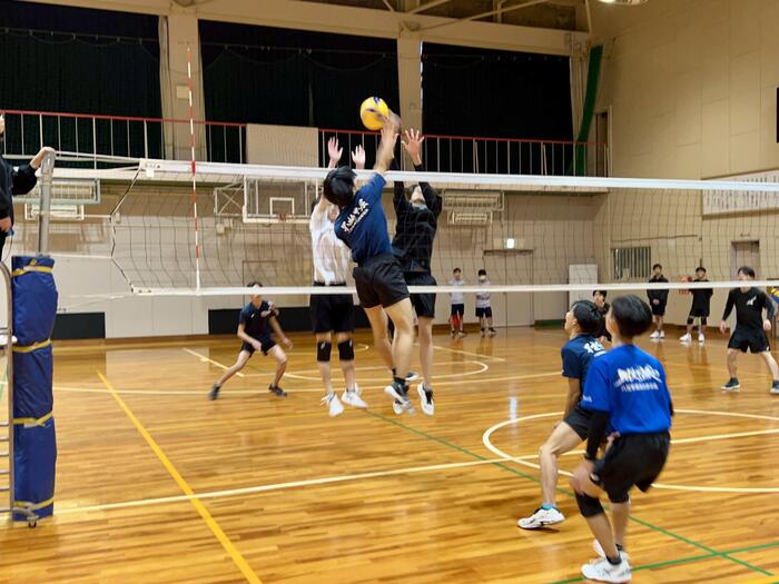 男子バレー部 練習試合🏐