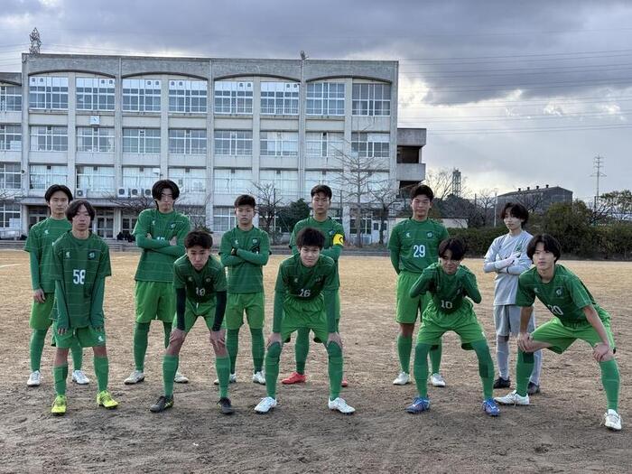 サッカー部 公立校大会 予選第2節VS堺上高校1-1(PK4-3)勝利!