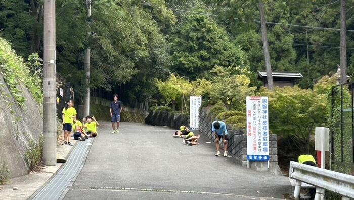 陸上競技部 坂ダッシュ！！
