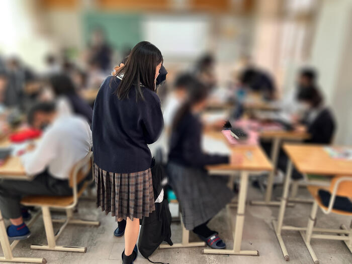 19期3年生 中学校交流会②