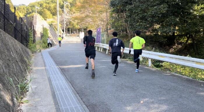 陸上競技部 冬季練習