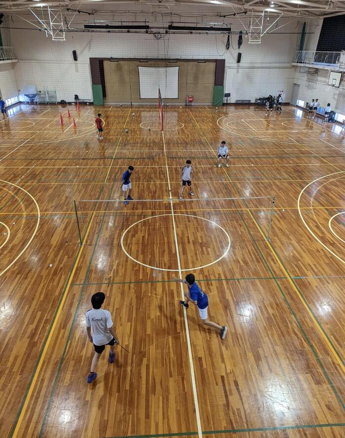【魅力】長吉高校その６〜広々体育館〜