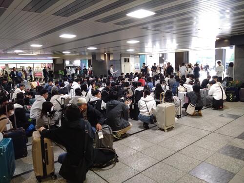 修学旅行スタート！