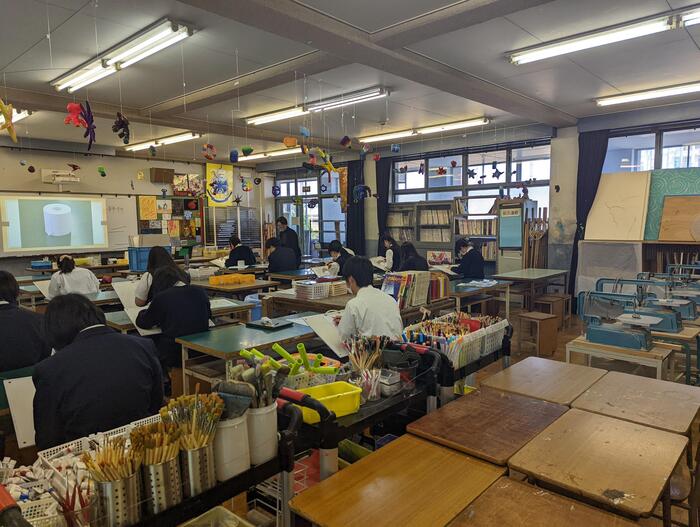 【授業】授業見学〜美術室より〜