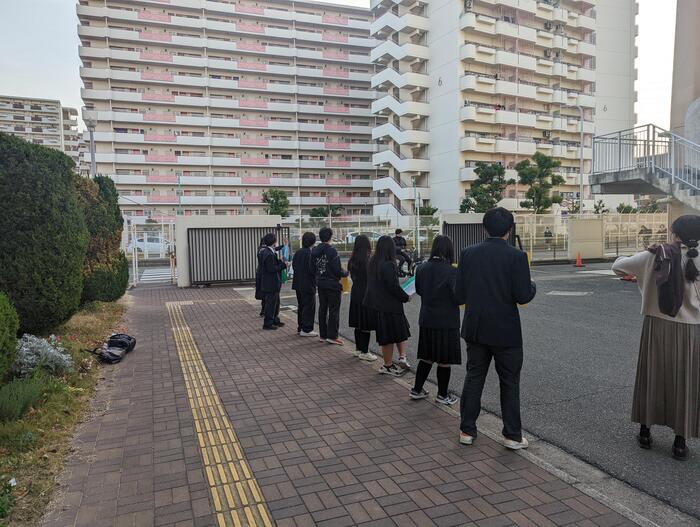 【早朝】生徒会選挙〜挨拶運動〜