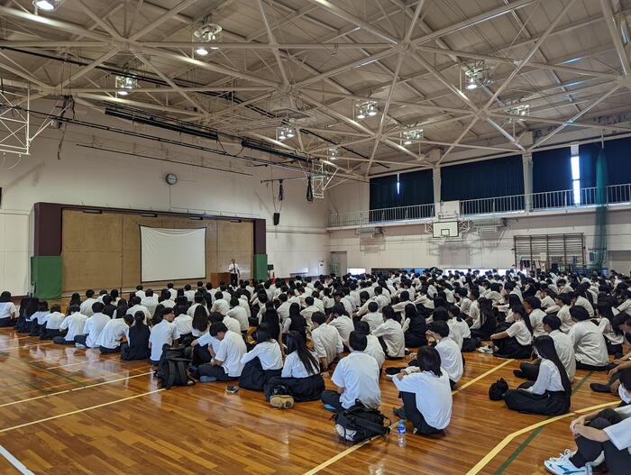 【行事】２学期始業式〜はじまりました〜