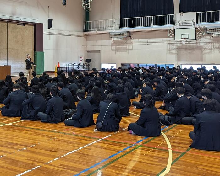 【行事】三学期終業式〜一年間を振り返り〜