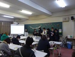 英語科生徒がお手本の英会話