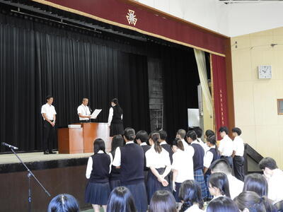 なぎなた部表彰