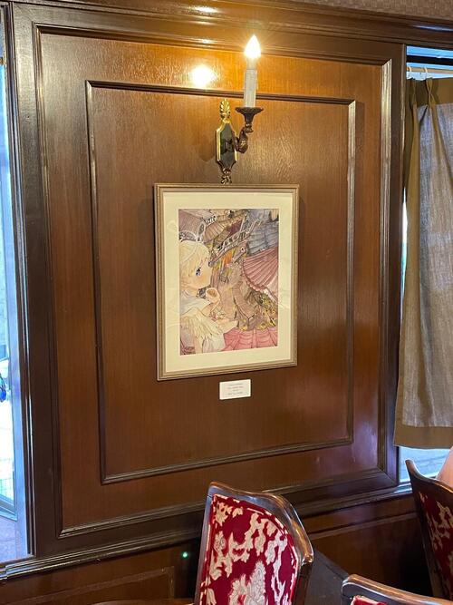 ハモンカフェ美術Ⅰ展示②.jpg