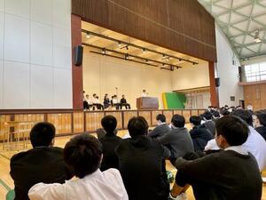 前期生徒会選挙立会演説③.JPG