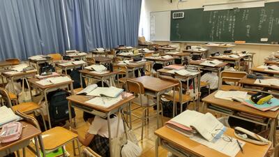 ９／２　避難訓練３Ａ.jpg