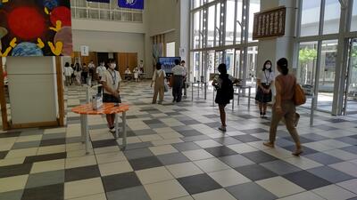 ９／３　オープンスクール　受付１－１.JPG