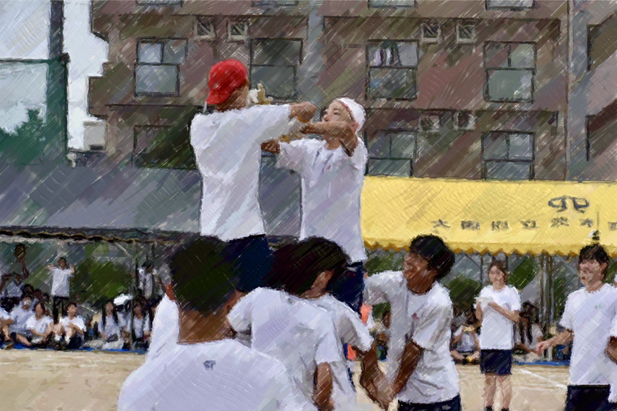 260915【写真】体育祭（競技（障害物リレー、騎馬戦、玉入れ、団対抗リレー）） (4).jpg