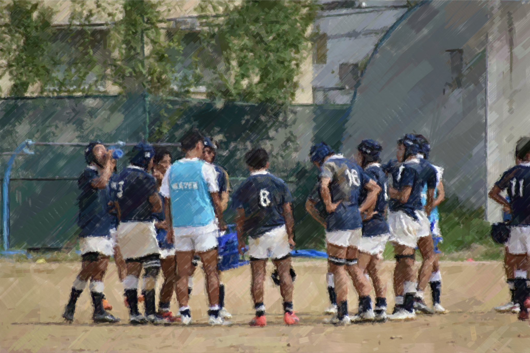 260920【写真】ラグビー部活動報告（振りかえり、第106回全国高等学校ラグビーフットボール大会大阪府予選②（vs合同B（寝屋川、四条畷、いちりつ、長尾））） (6).JPG