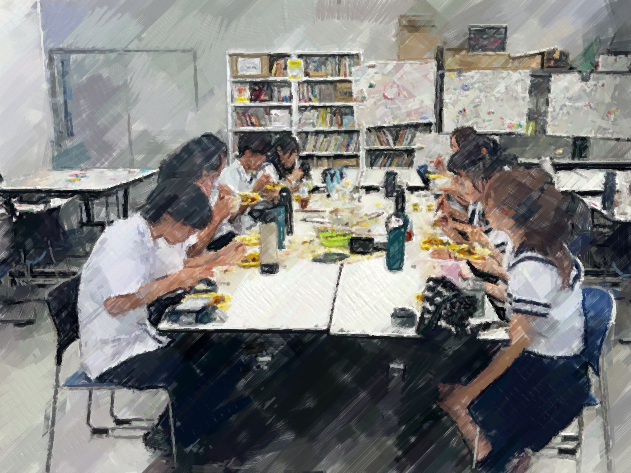 260901【写真】授業の風景62（２年「課題研究（いば炊）」、一品持ち寄り②（夏の名残、初秋の一品）） (2).JPG