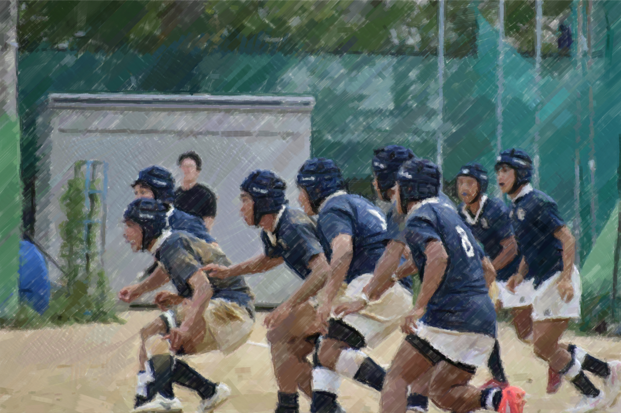 260920【写真】ラグビー部活動報告（第106回全国高等学校ラグビーフットボール大会大阪府予選②（vs合同B（寝屋川、四条畷、いちりつ、長尾））） (7).JPG