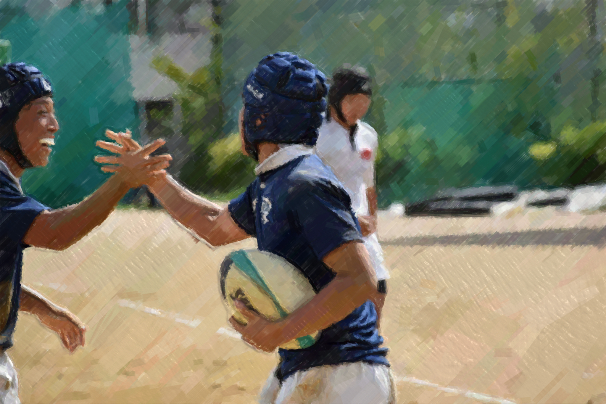 260920【写真】ラグビー部活動報告(第106回全国高等学校ラグビーフットボール大会大阪府予選②(vs合同B(寝屋川、四条畷、いちりつ、長尾))) (10).JPG