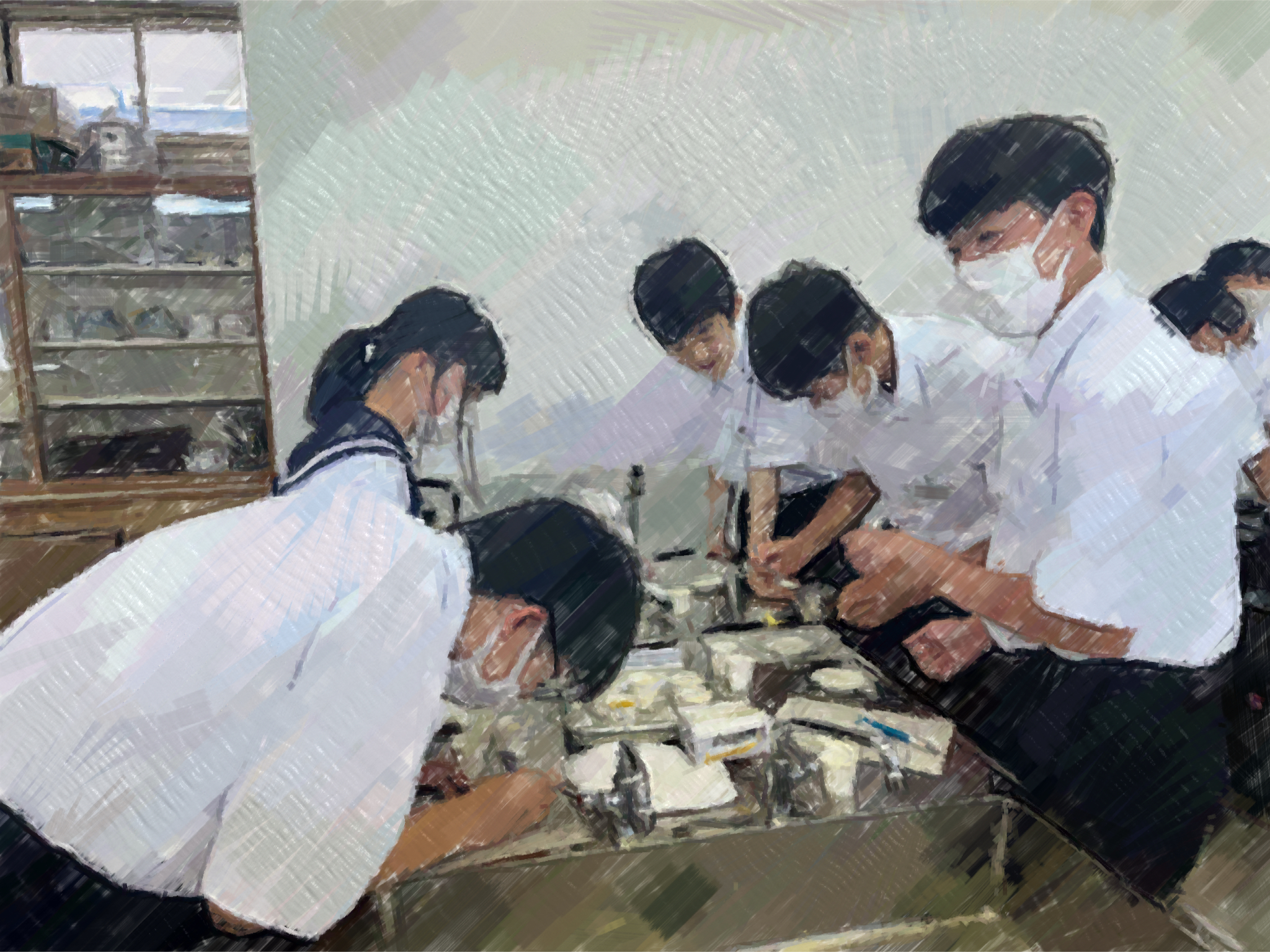 260825【写真】授業の風景57(1年「家庭基礎」、離乳食実習(離乳食の試食など)) (3).JPG